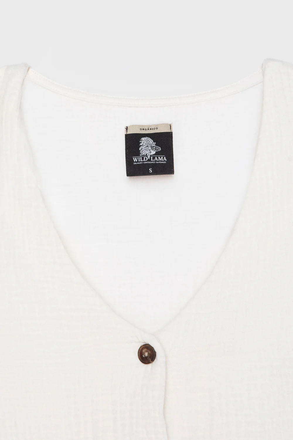 Blusa Lari Orgánica Beige Mujer - Image 10