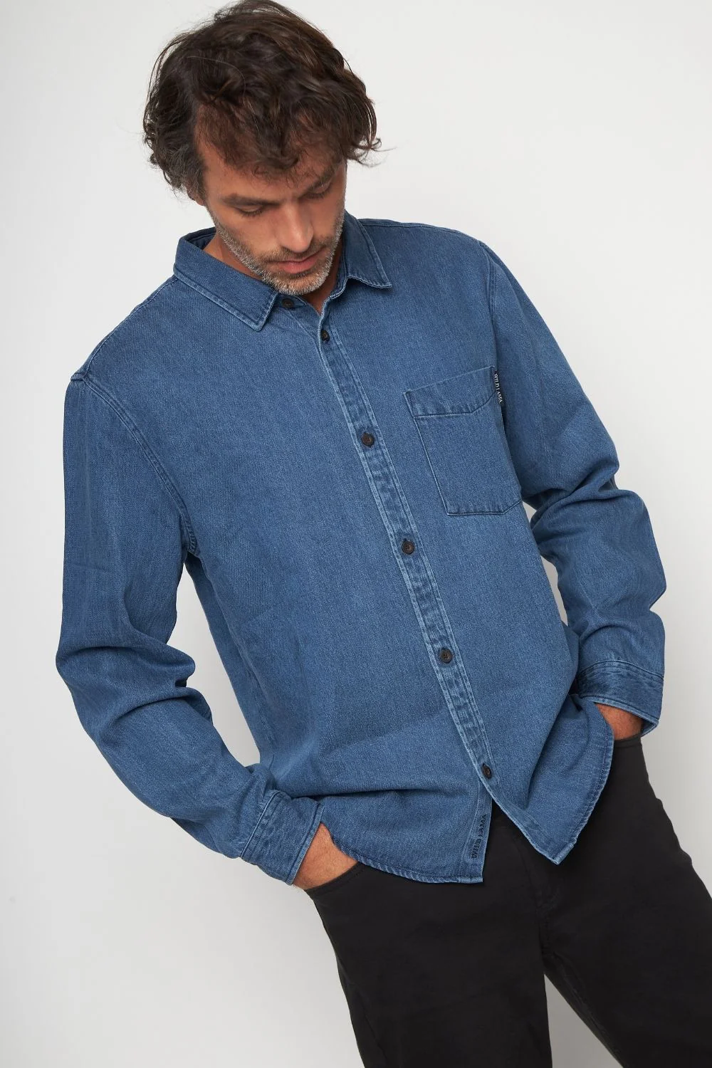 Camisa Tilco Denim Hombre - Image 3