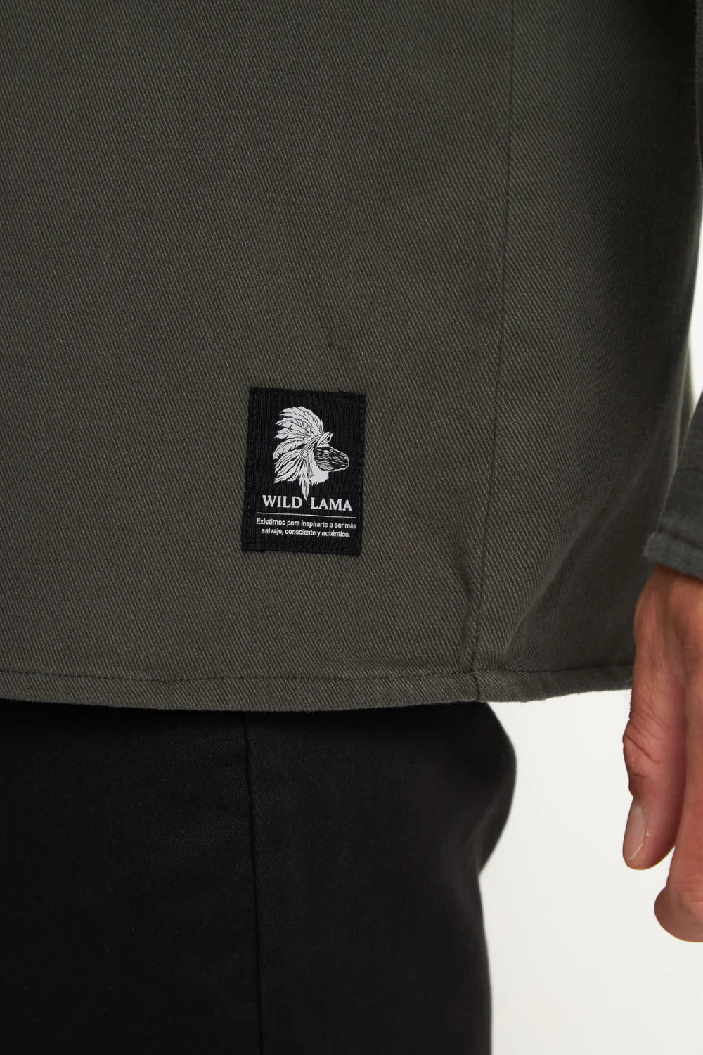 Sobrecamisa Tipe Orgánica Verde Hombre - Image 6
