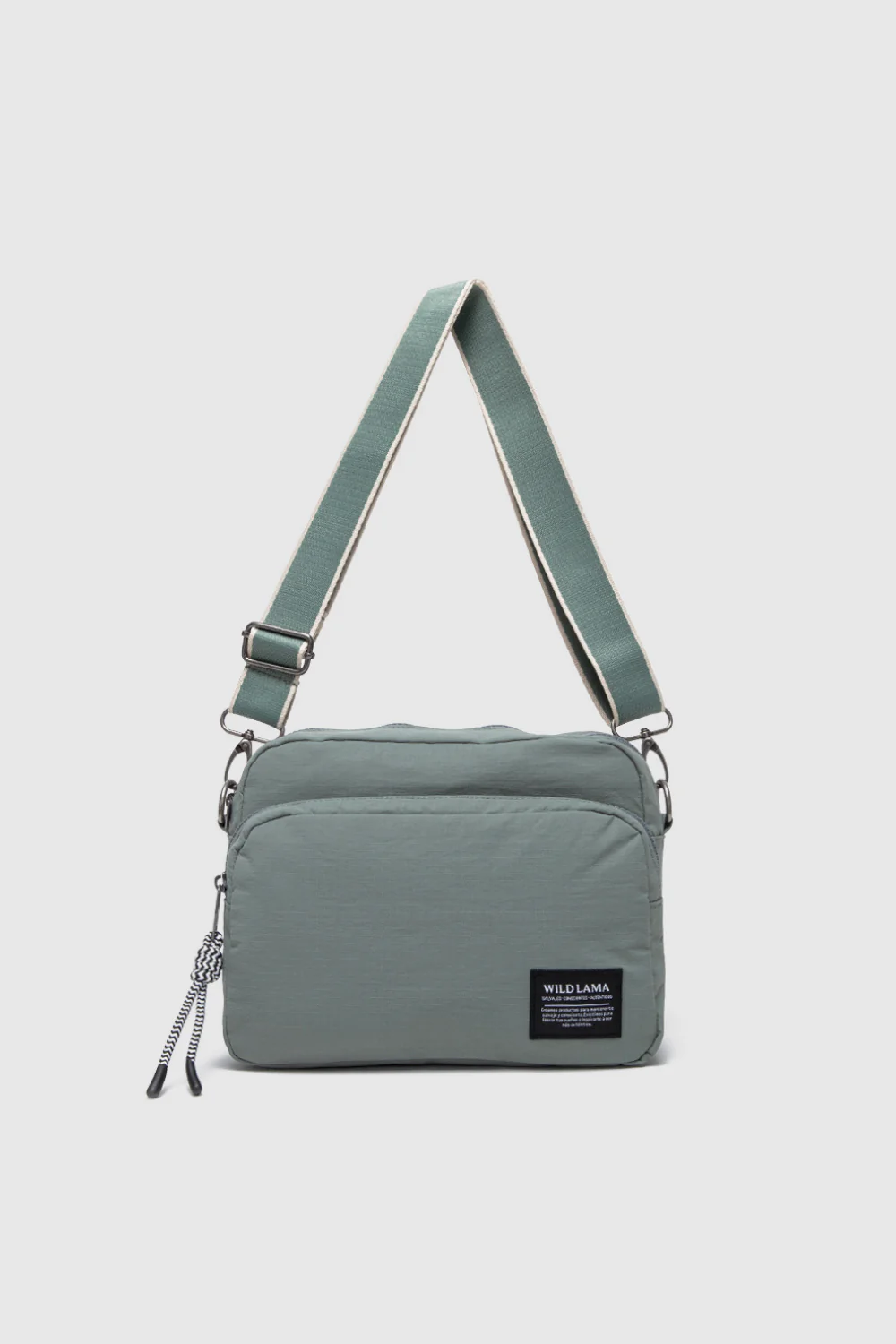 Cartera Rina Reciclada Gris Azulado - Image 3