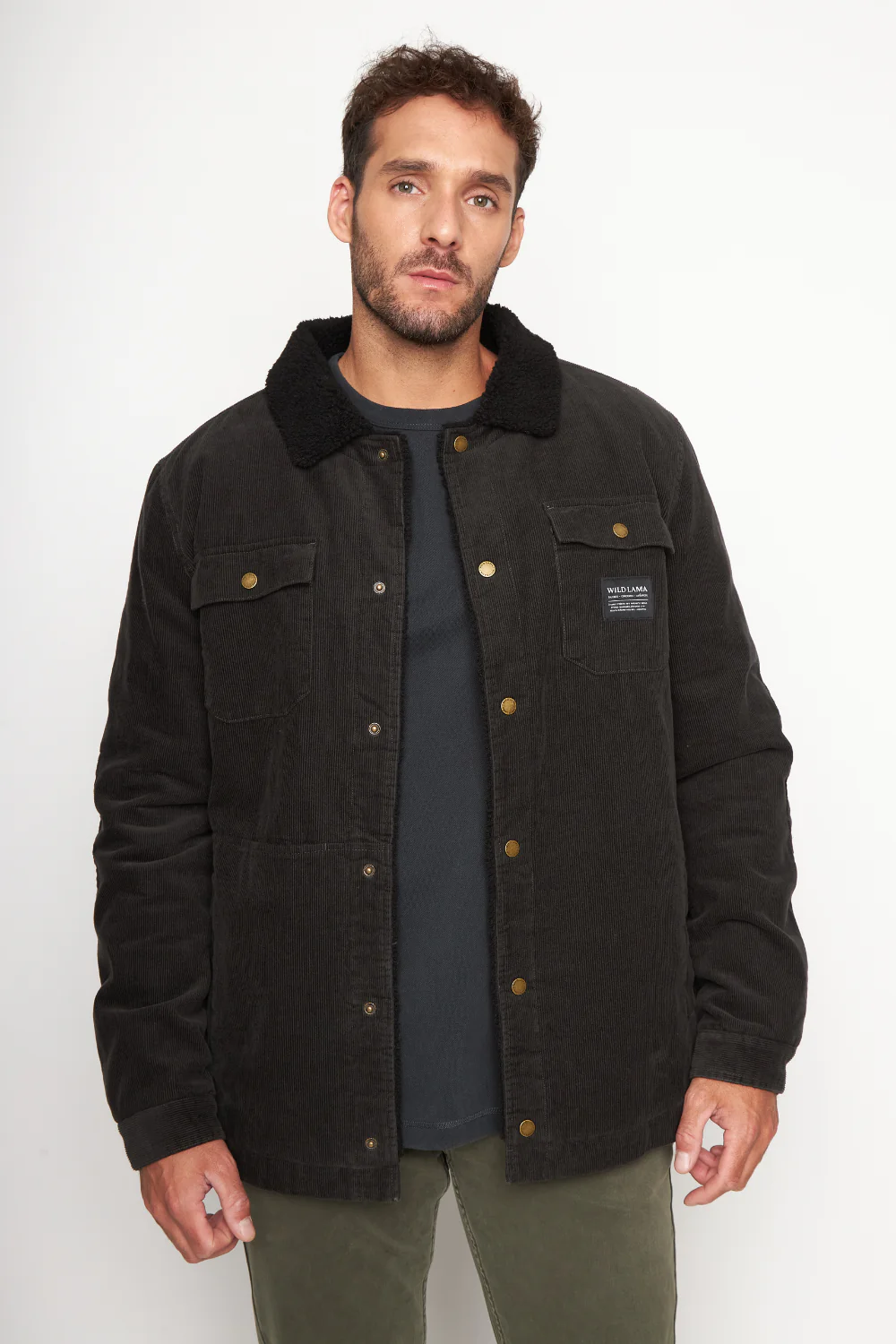 Chaqueta Cordero Orgánica Marengo Hombre - Image 3
