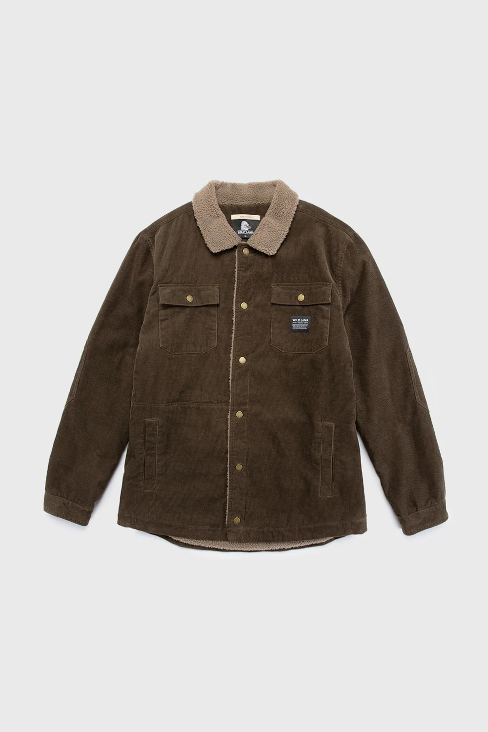 Chaqueta Cordero Orgánica Café Verdoso Hombre - Image 9