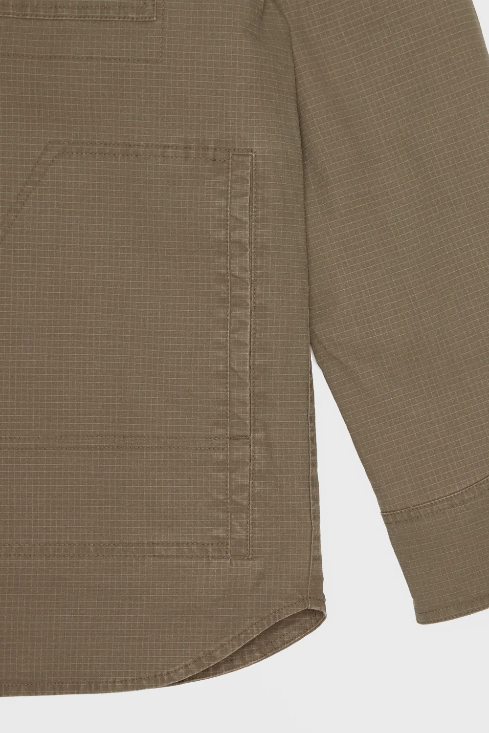 Chaqueta Roble Ripstop Orgánica Café Hombre - Image 10