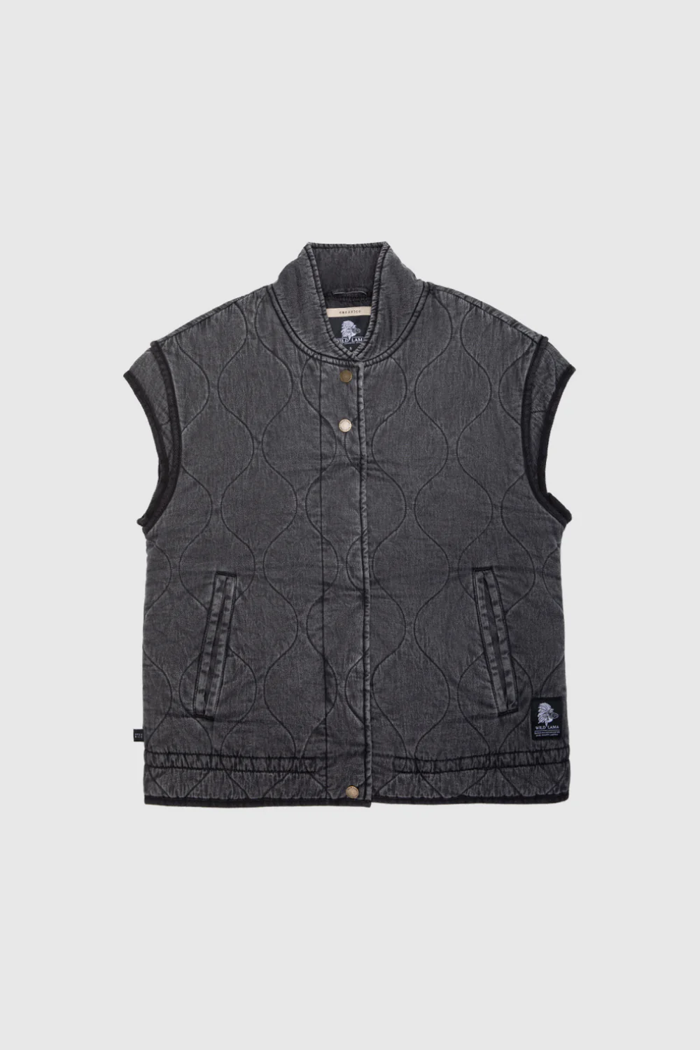Chaqueta Roma Orgánica Negra Mujer - Image 8