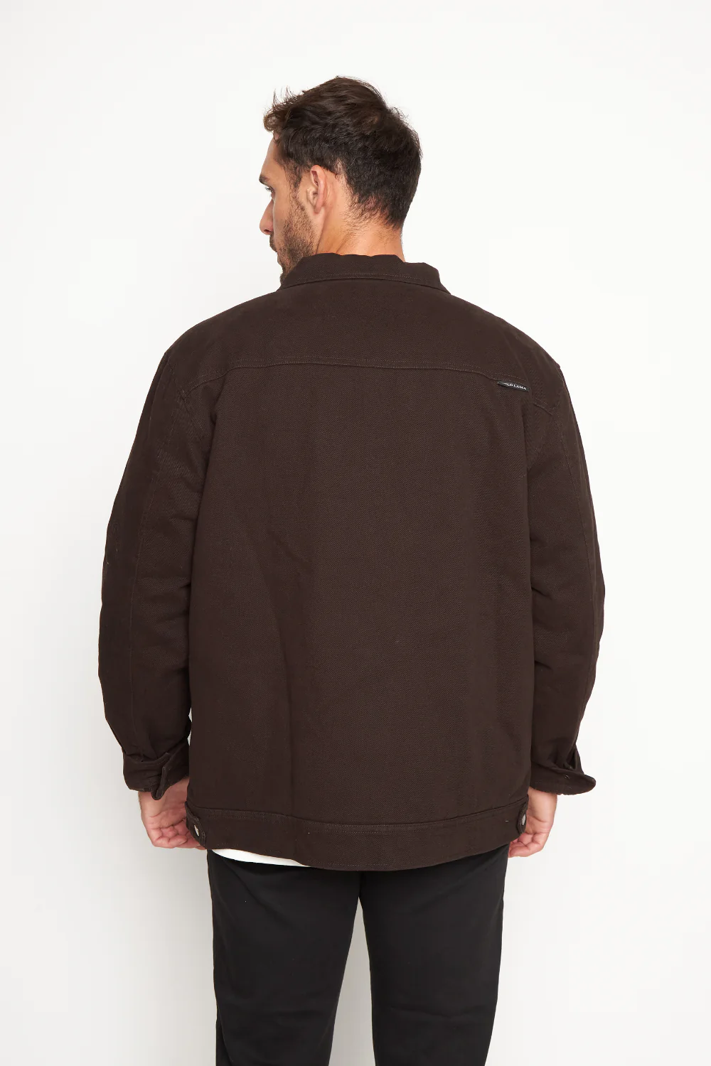 Chaqueta Sven Orgánica Café Hombre - Image 5