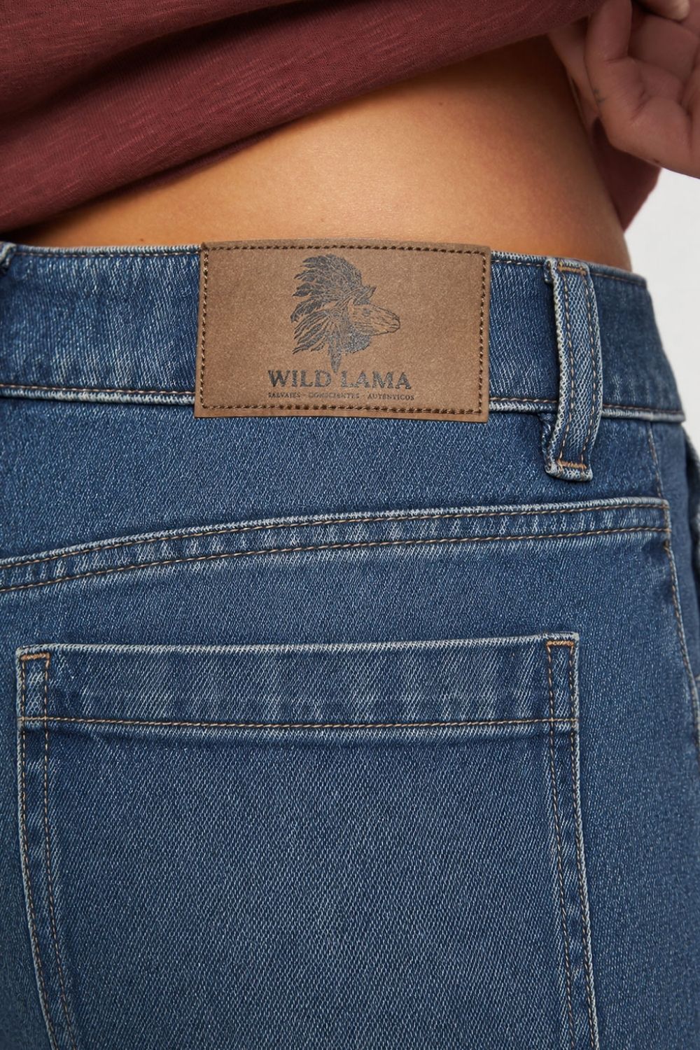 Pantalón Nyra Orgánico Denim Mujer - Image 7