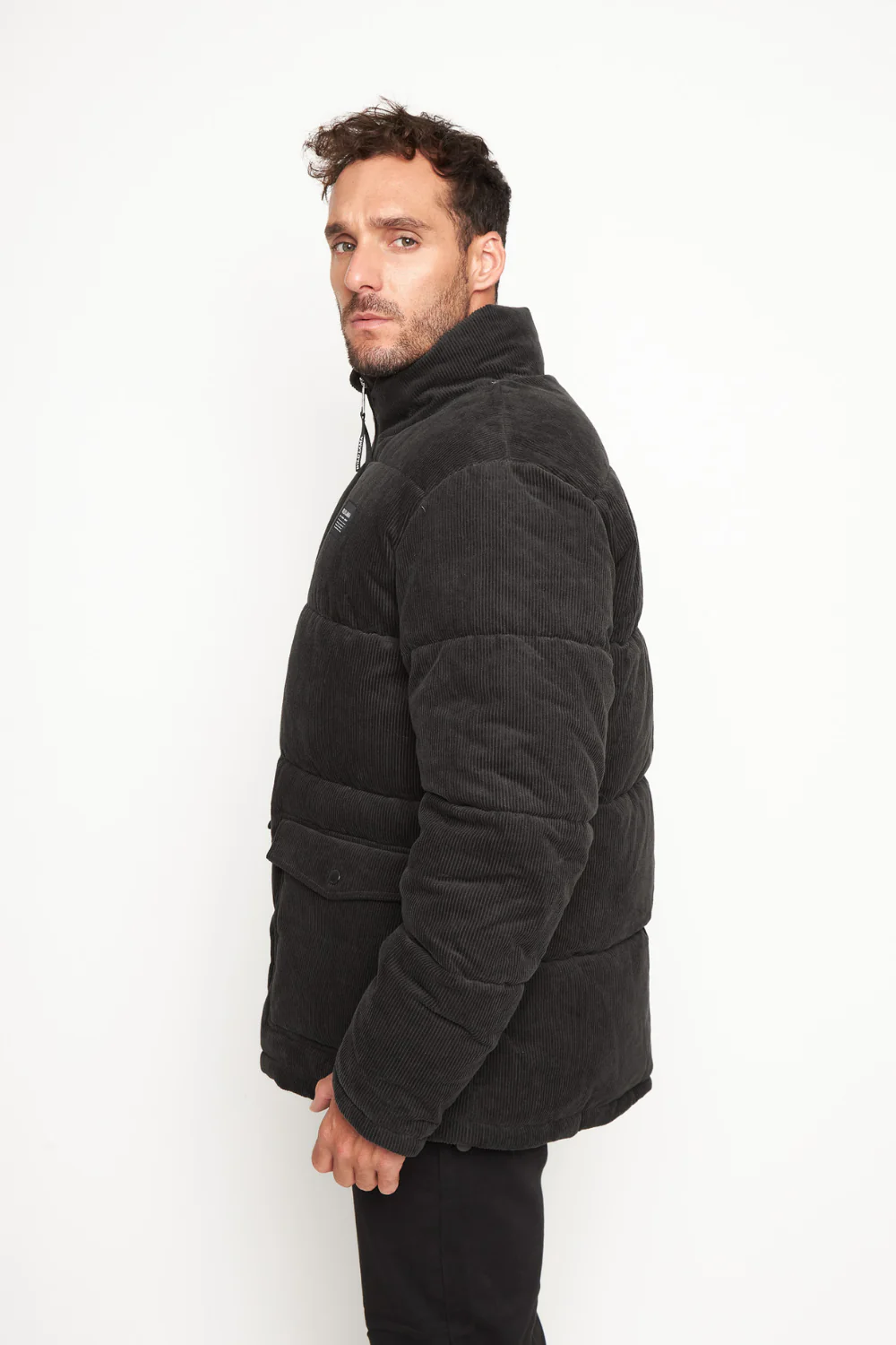 Parka Lauca Corduroy Orgánica Marengo Hombre - Image 4