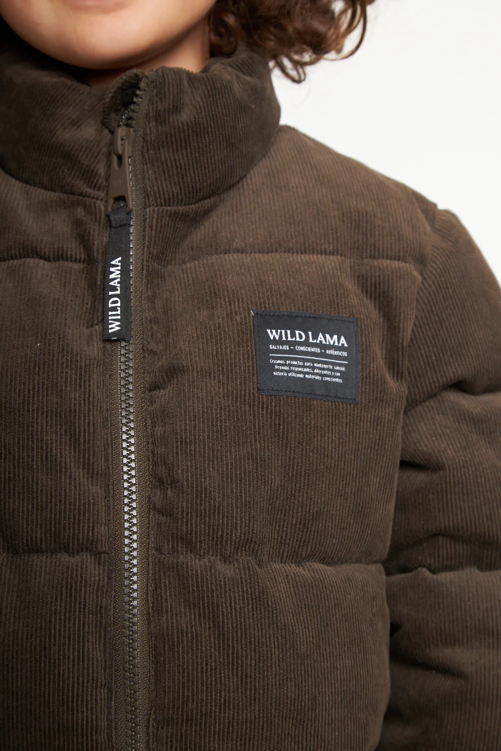 Parka Lauca Corduroy Orgánica Café Kids - Image 7