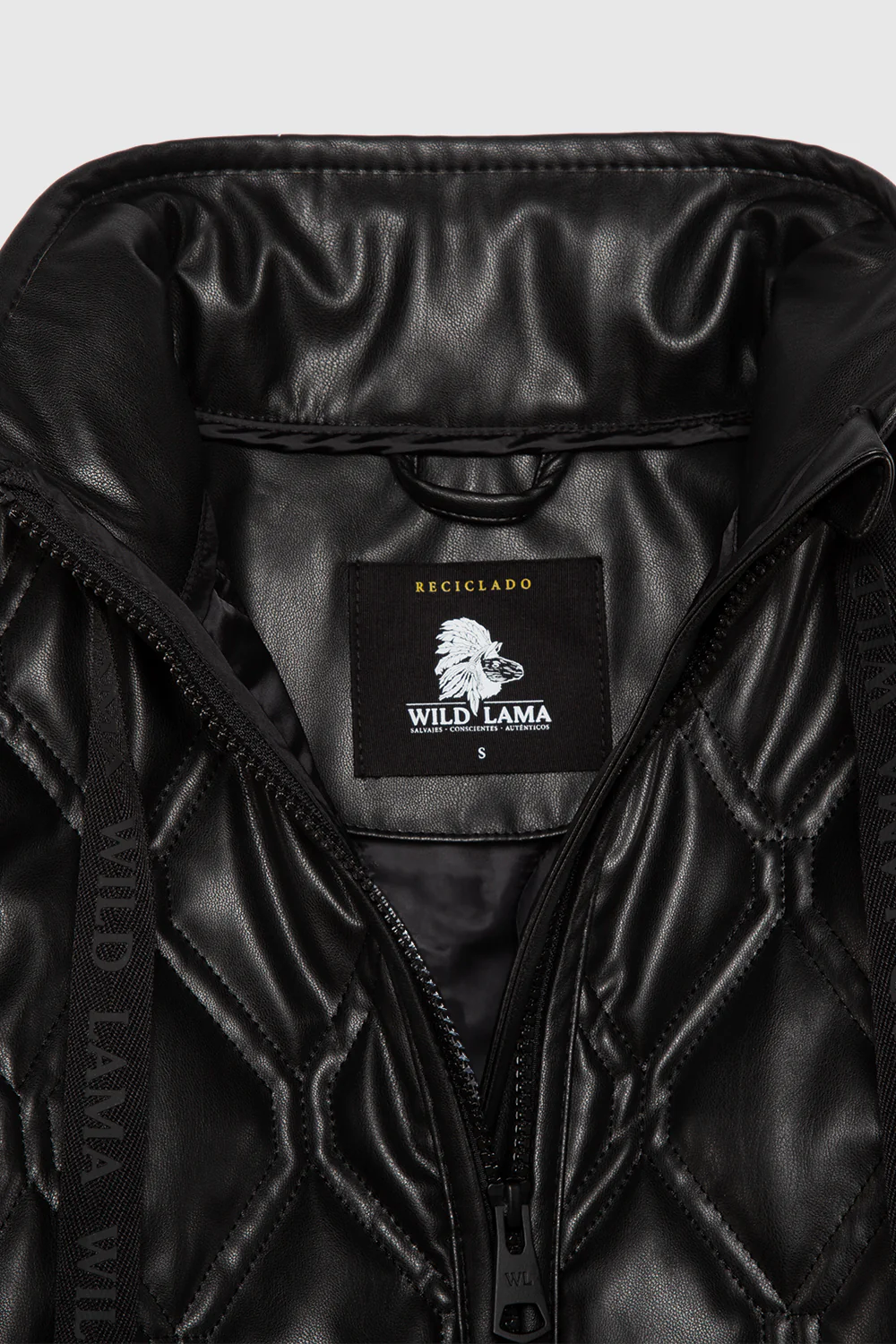 Parka Nita PU Reciclada Negro Mujer - Image 10