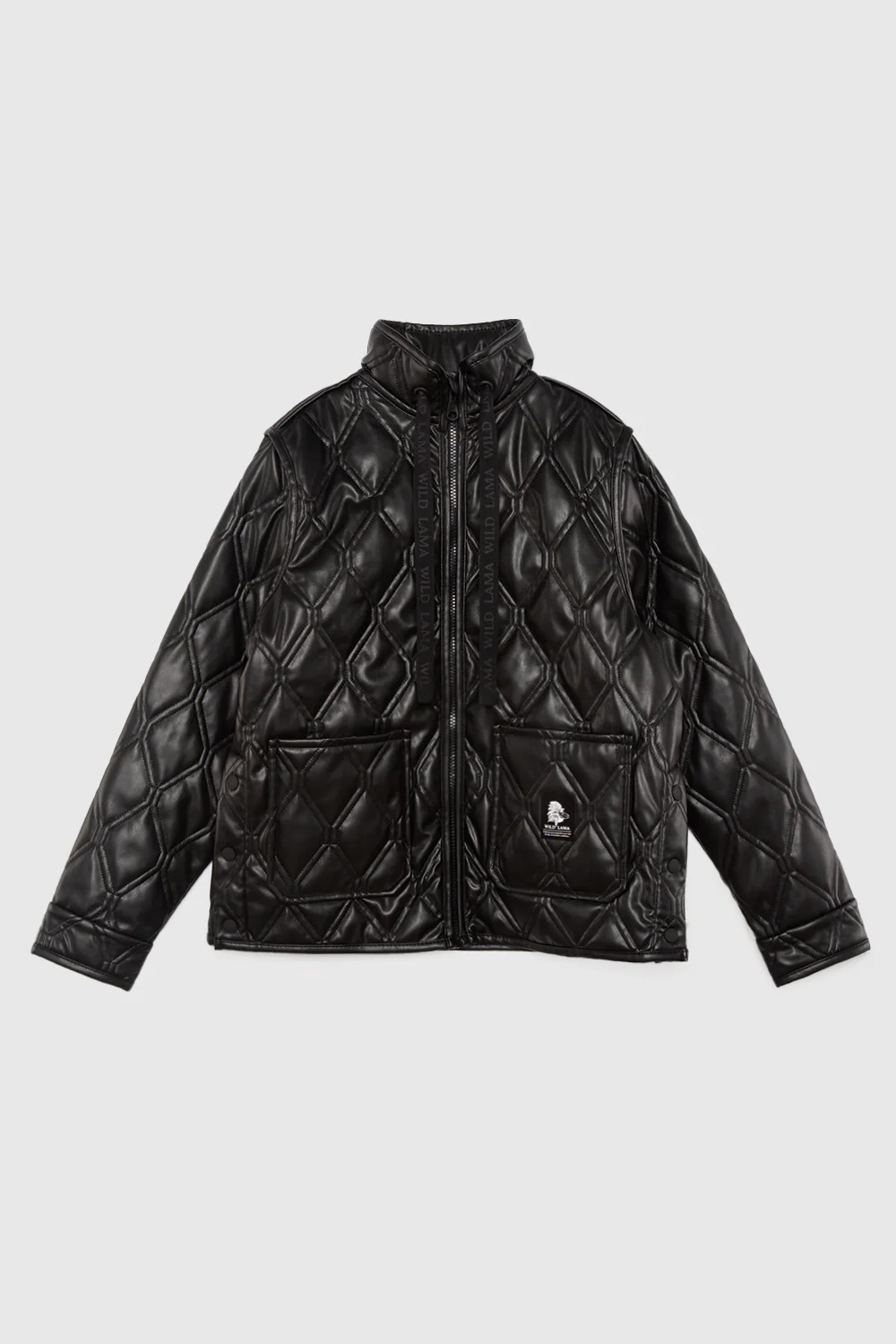 Parka Nita PU Reciclada Negro Mujer - Image 8