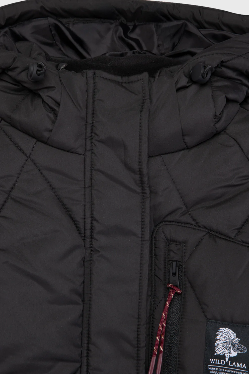 Parka Oni Reciclada Negra Mujer - Image 11