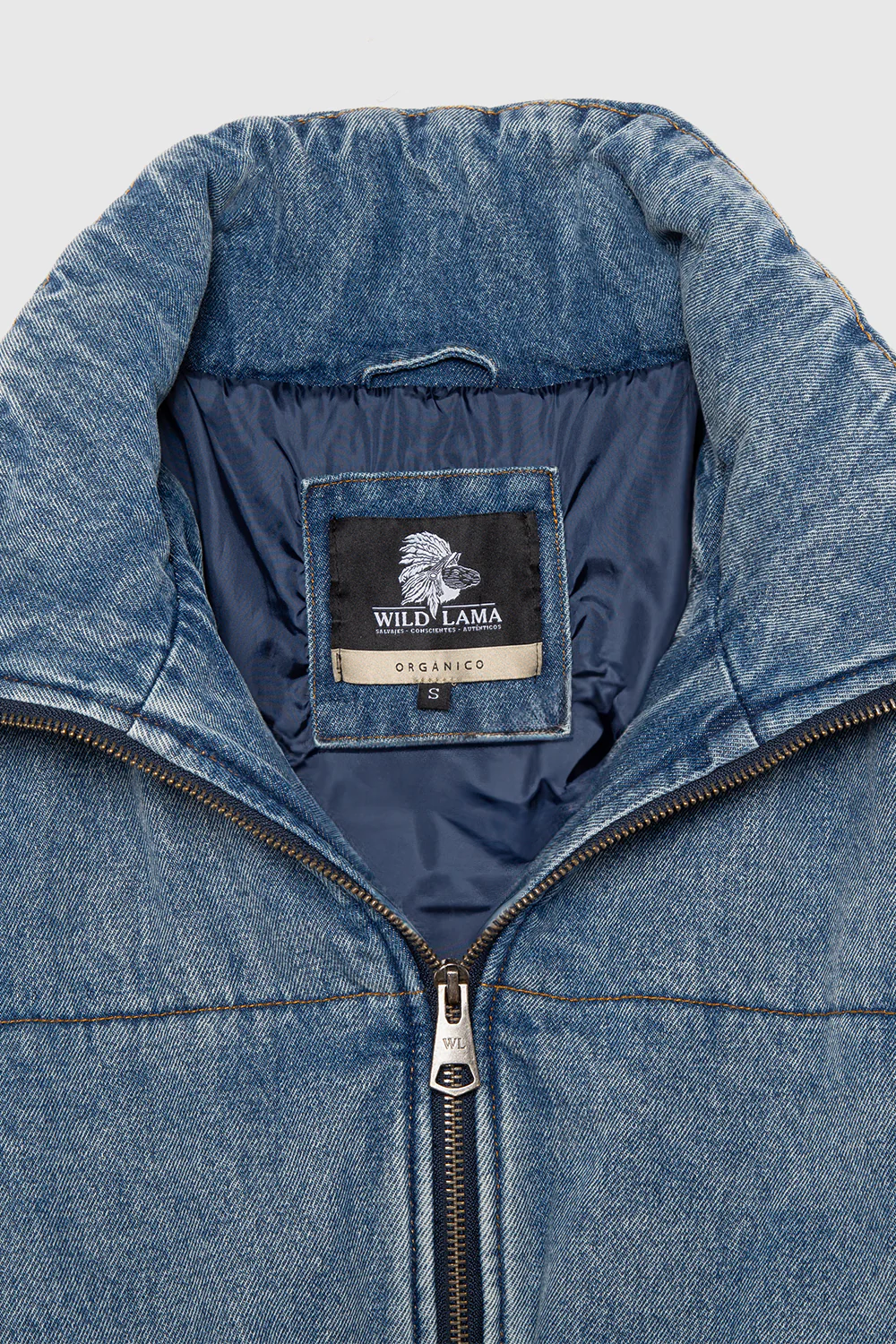 Parka Puffa Jeans Silveria Orgánica Denim Mujer - Image 10