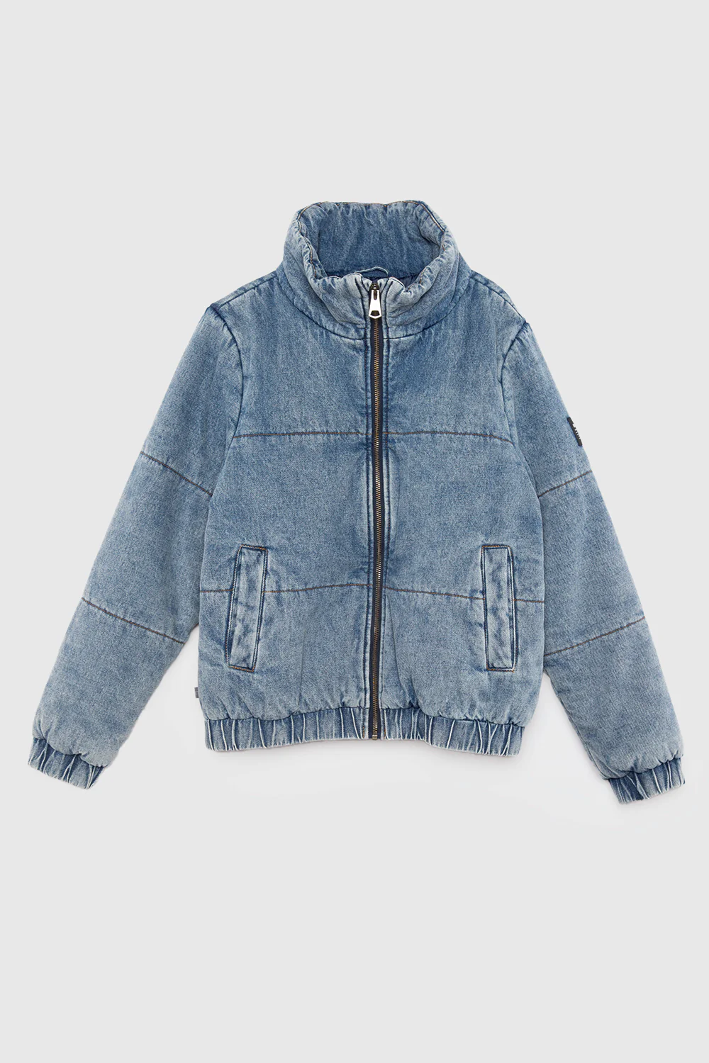 Parka Puffa Jeans Silveria Orgánica Denim Mujer - Image 8