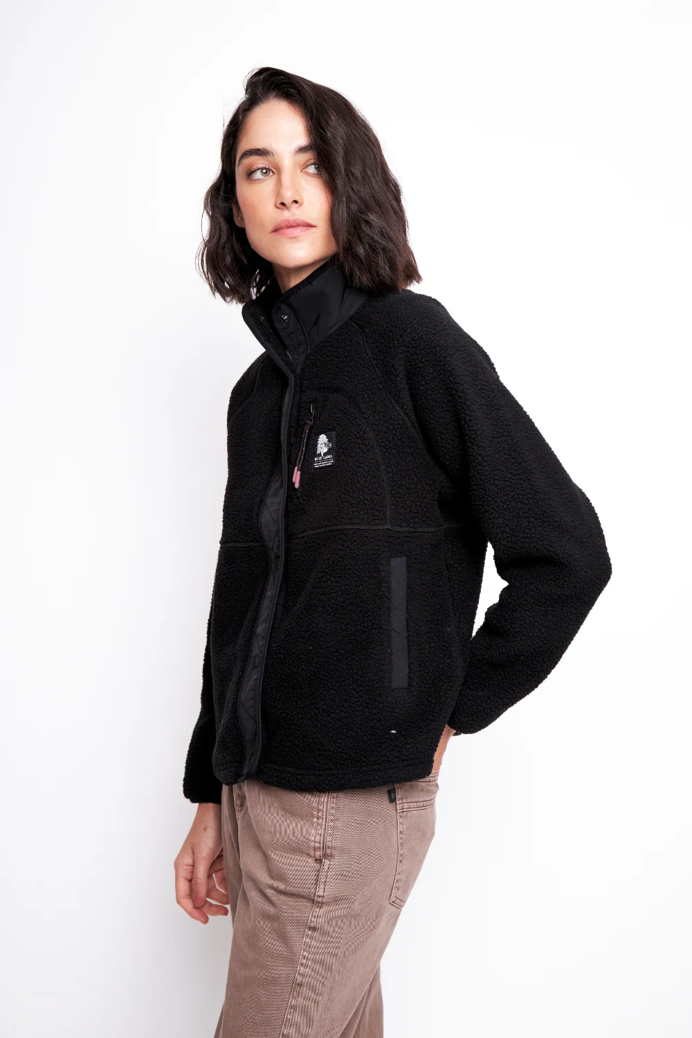 Polar Gael Reciclado Negro Mujer - Image 4