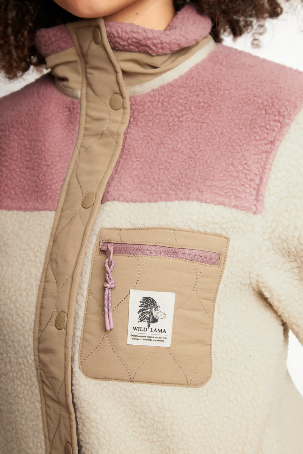 Polar Tambo Reciclado Rosado Mujer - Image 6