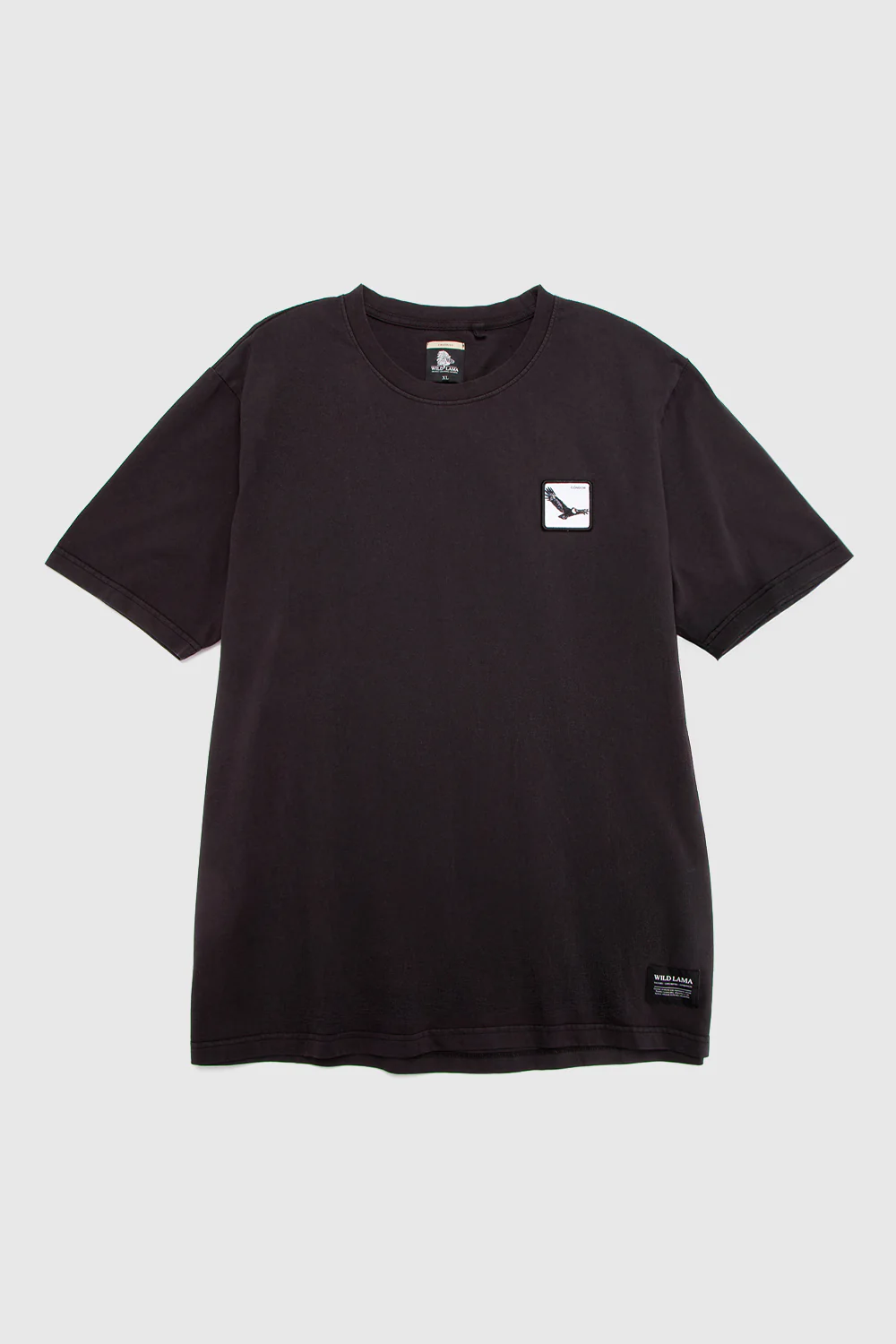 Polera Bat Parche Orgánica Negra Cóndor Hombre - Image 8