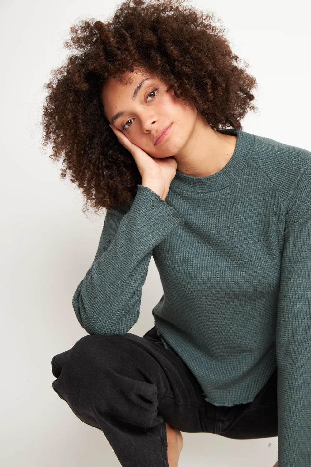 Polera Mora Petróleo Mujer - Image 2