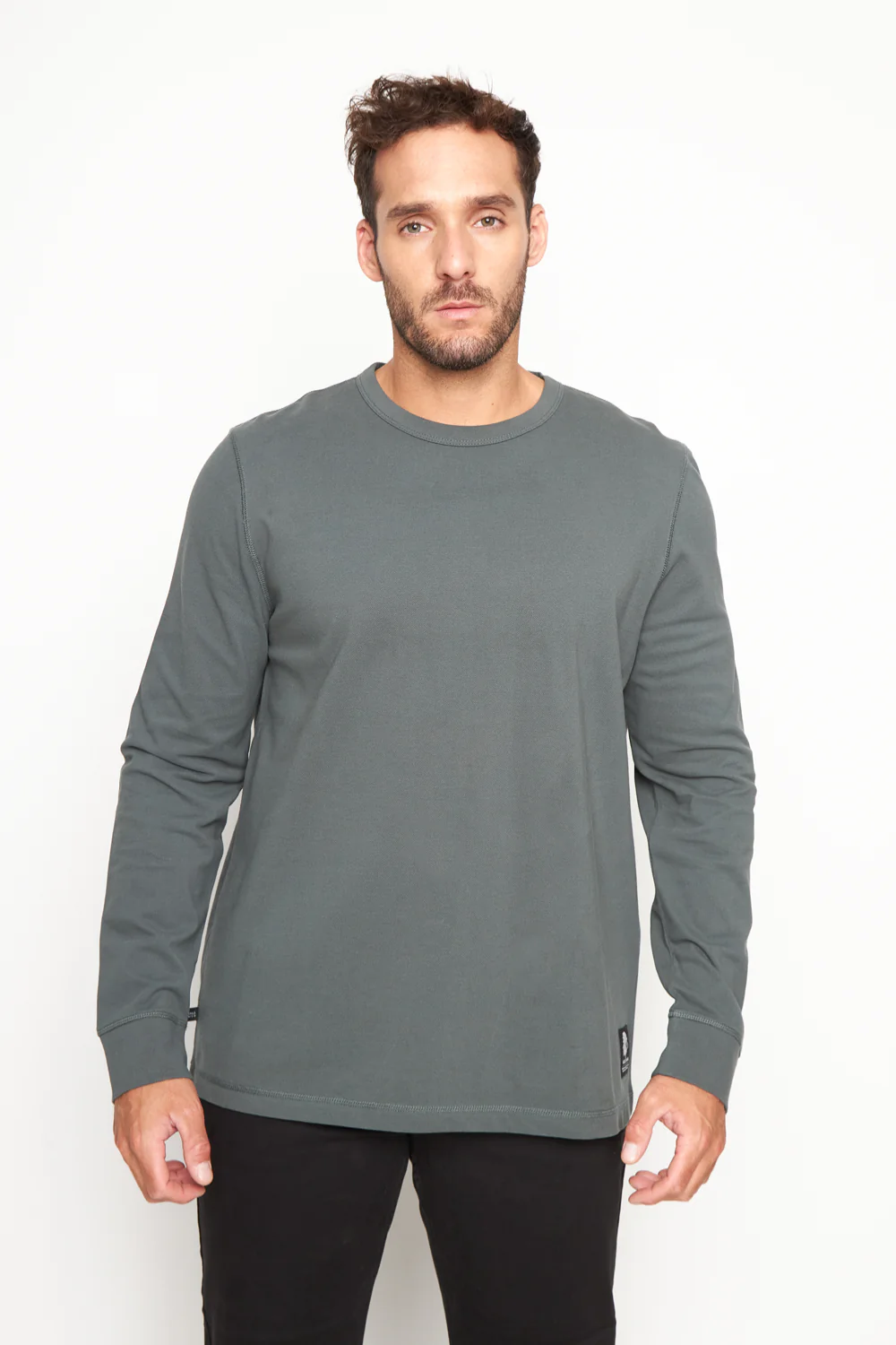 Polera Vilo Orgánica Verde Hombre - Image 2