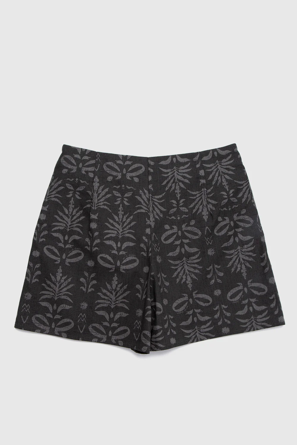 Falda Short Rizo Orgánico Print Gris Mujer - Image 7