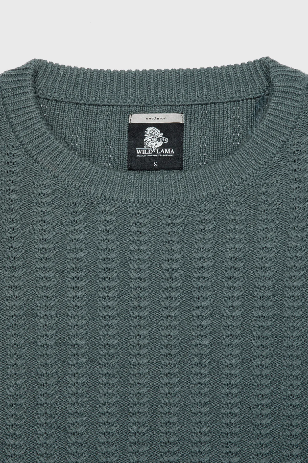 Sweater Noa Orgánico Petróleo Mujer - Image 10